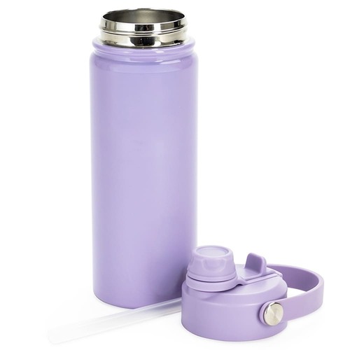 Core 600ml Térmica Inox 304 Flip e Canudo