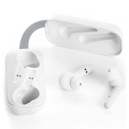 Fone Bluetooth Trilha com Estojo e Presilha em Silicone
