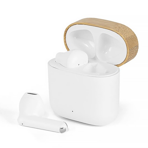 Fone de Ouvido Bluetooth Seiva em ABS Reciclado