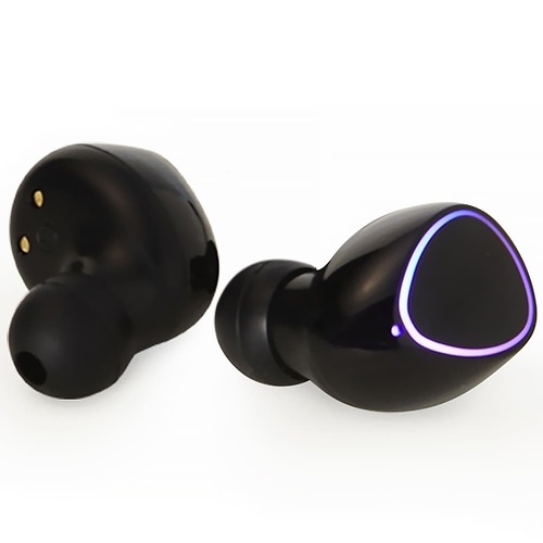 Fone de Ouvido com Case Display Vision