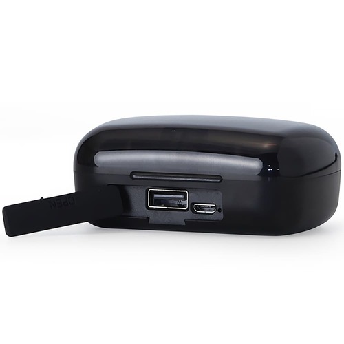 Fone de Ouvido com Case Display Vision