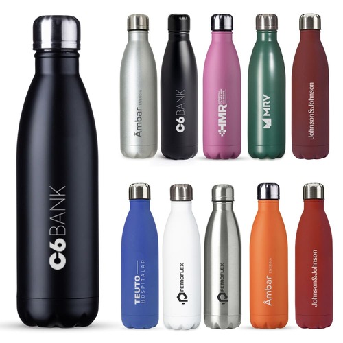 Garrafa Basic 750ml Inox Fosco Não Térmica