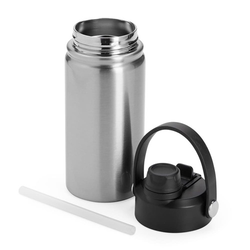 Garrafa Isolante Max 400ml Flip com Canudo