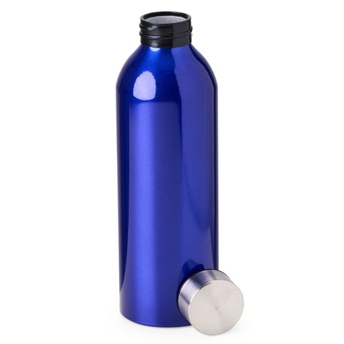 Garrafa Loop 800ml Alumínio Tampa Prata