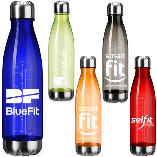 Garrafa Translúcida Glow Control