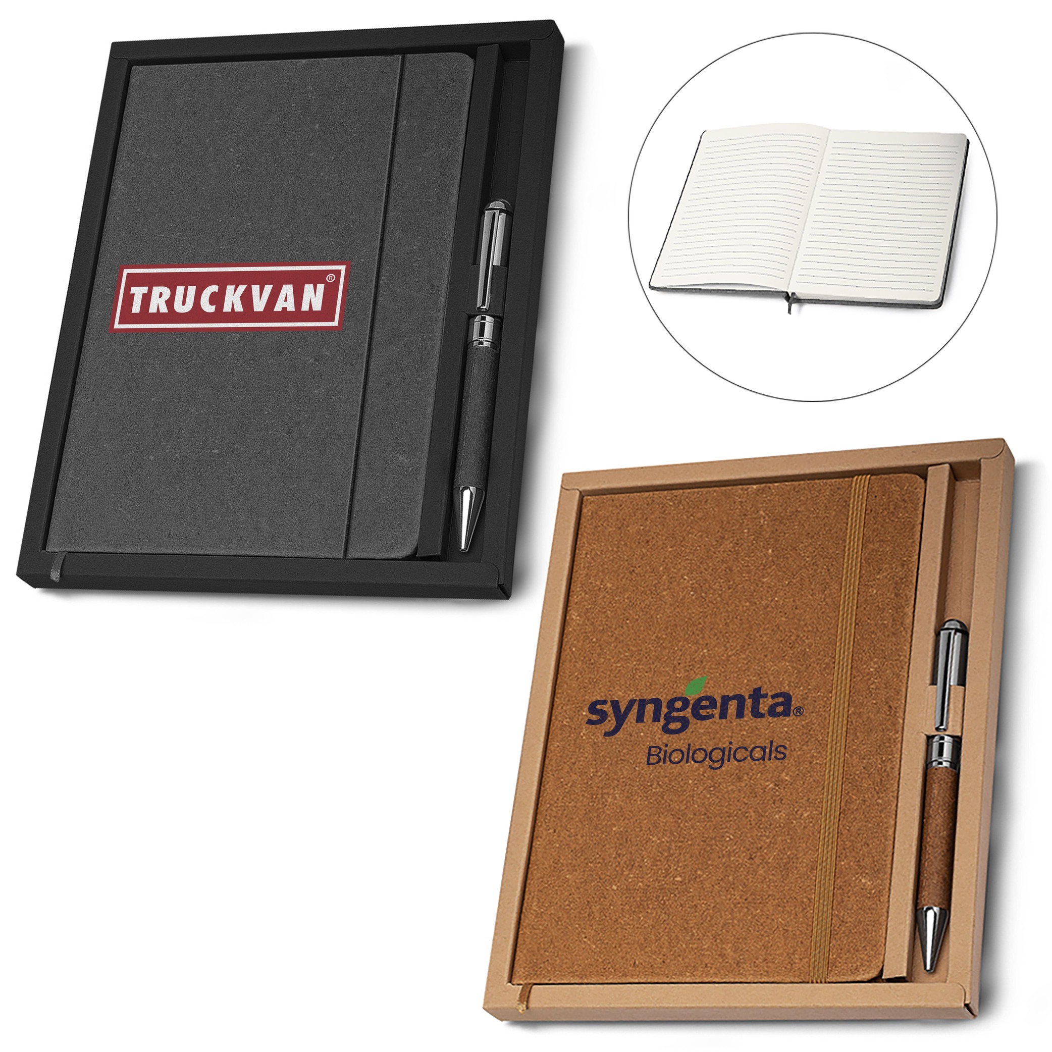 Kit Aparas em Material Reciclável com Miolo Bege