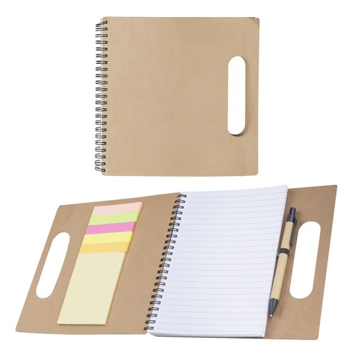Kit Baliza Eco com 70 Folhas e Blocos Adesivos