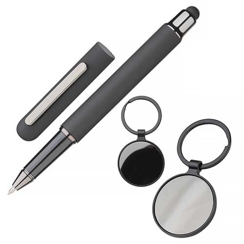 Kit Nanquim com Caderno A5, Caneta, Caneca e Chaveiro