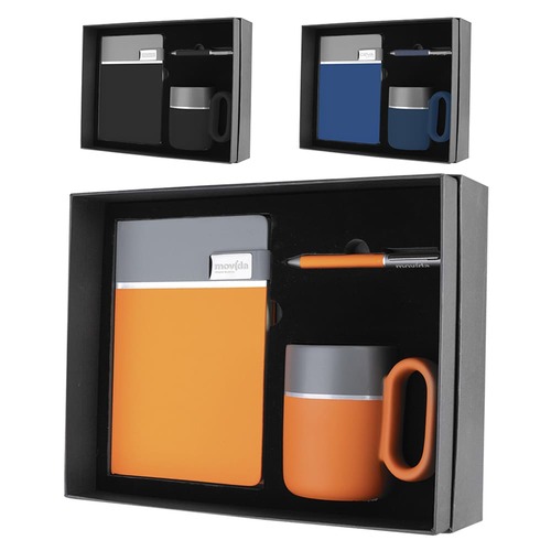 Kit Uníssono com Caderno A5, Caneta e Caneca
