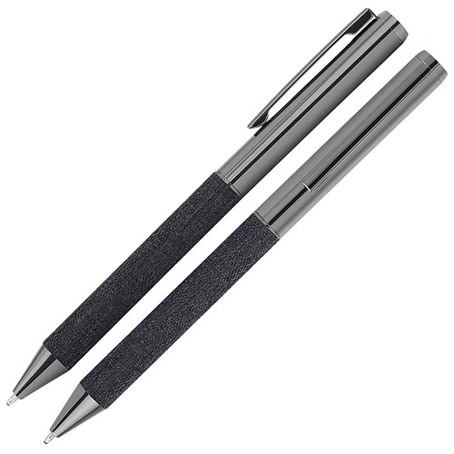 Kit Vértice com Garrafa Térmica, Caderno e Caneta