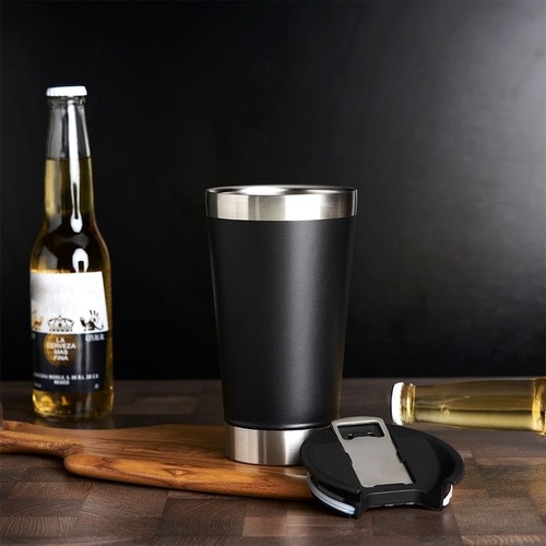 Line Open 500ml Copo Inox com Abridor