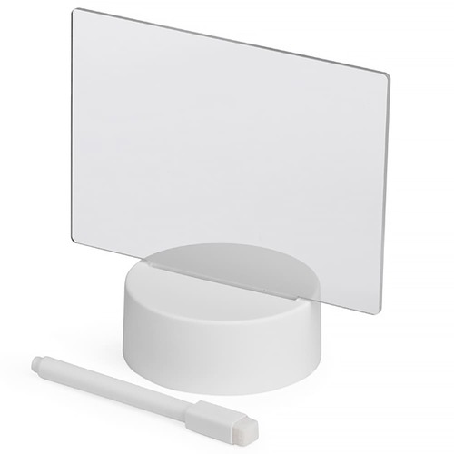 Luminária de Mesa LED 3D com Caneta