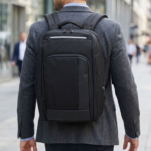 Mochila Cosmo com Bolso Antifurto e USB