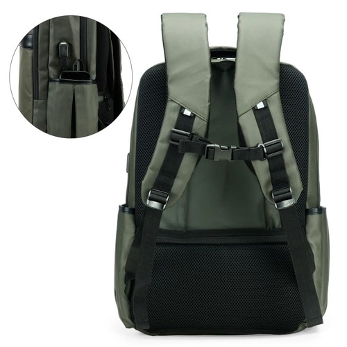 Mochila Couro Sintético Gary 26L