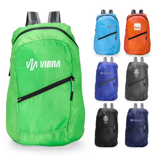 Mochila Dobrável Urbana Stride Poliéster 16 Litros