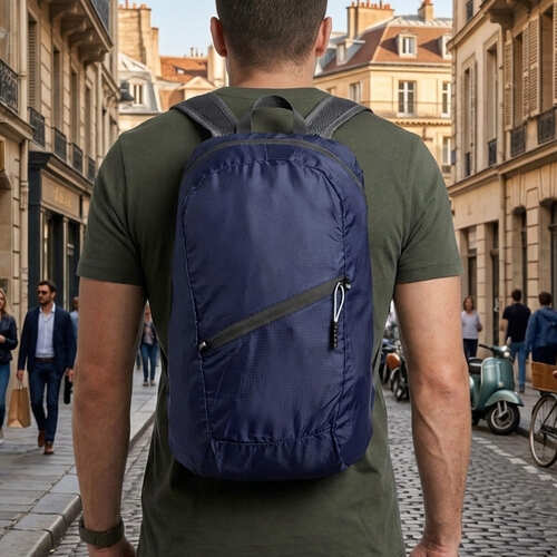 Mochila Dobrável Urbana Stride Poliéster 16 Litros