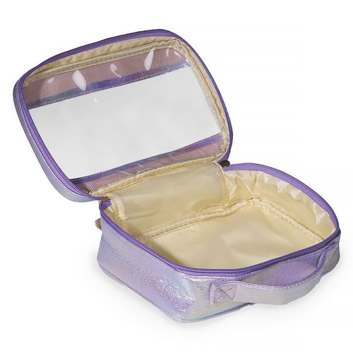 Nécessaire Jade PVC Holográfica Impermeável