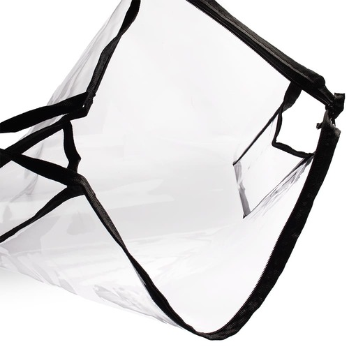 Nécessaire Thalita Transparente com Alça em Nylon