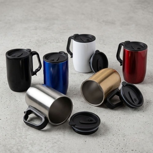 Office Slide 350ml Caneca Inox Antiderrapante