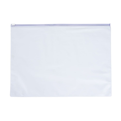 Pasta Zip Zap PVC Cristal Transparente