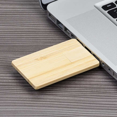 Pen Card Florest de Bambu Ecológico 4GB