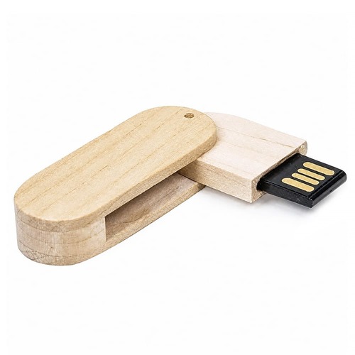 Pen Drive Atlântica Eco Gira Bambu 4GB