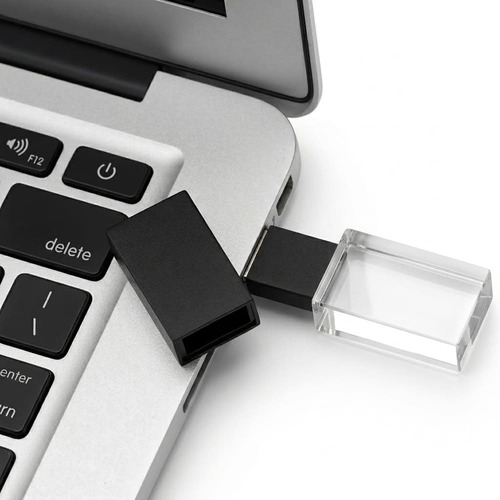 Pen Drive Crystal 4GB Vidro