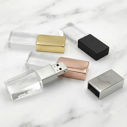 Pen Drive Crystal 4GB Vidro
