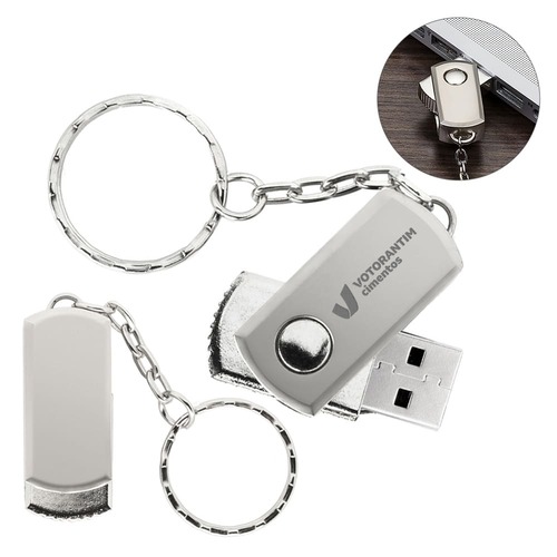 Pen Drive Iron Giratório Tucson 4GB