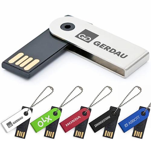 Pen Drive Pico Giratório 4GB
