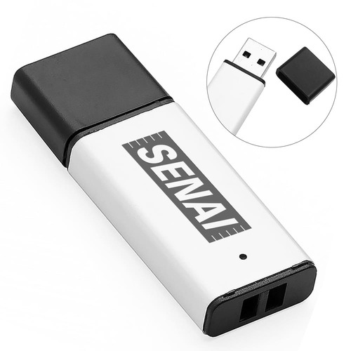 Pen Drive Pratinha Alumínio 4GB