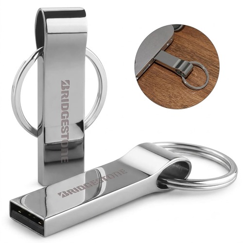 Pen Drive Style Metal com Chaveiro