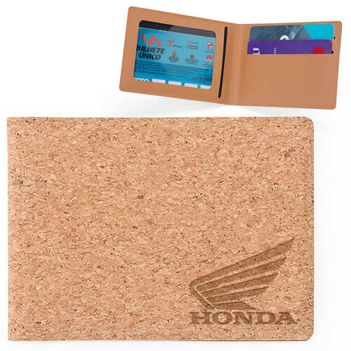 Porta Cartão Cortiça ExibEco