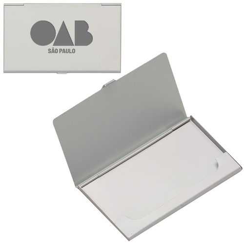 Porta Cartão Silver Slim