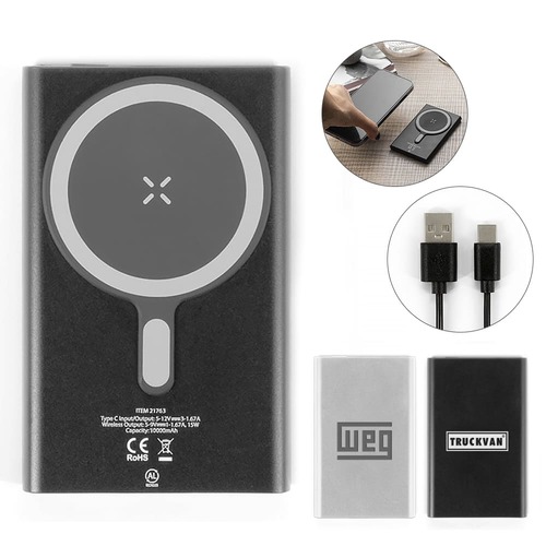 Power Bank Magnético Lâmina de 5.000 mAh