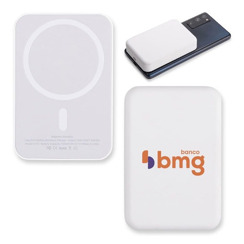 Power Bank Magnético Lastro de 10.000 mAh