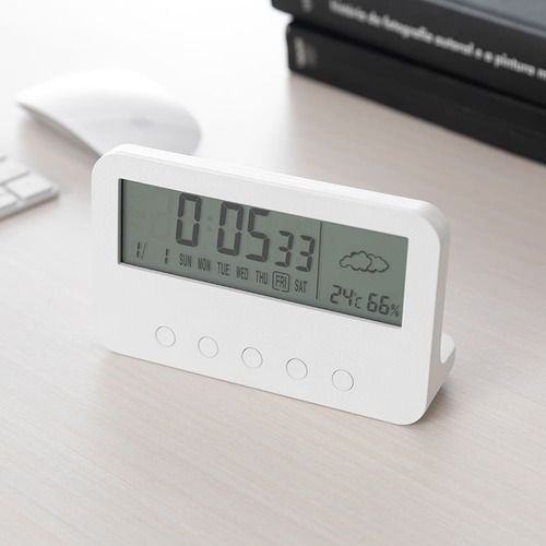 Relógio Digital de Mesa Atlas Personalizado