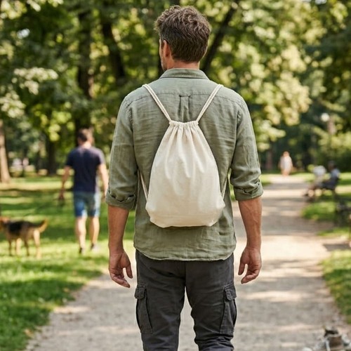 Sacochila PullBag de Algodão