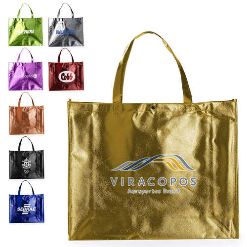Sacola Canvas Metal Shine