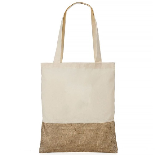 Sacola Hamsphere Algodão e Juta