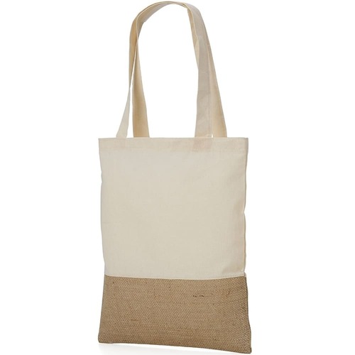 Sacola Hamsphere Algodão e Juta