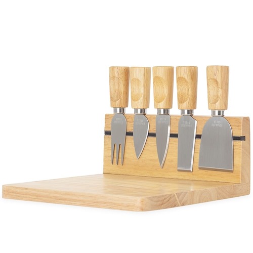 Smart Cheese de 6 Peças em Bambu