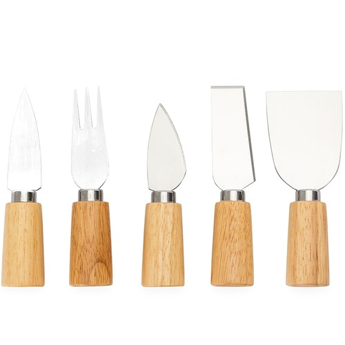 Smart Cheese de 6 Peças em Bambu