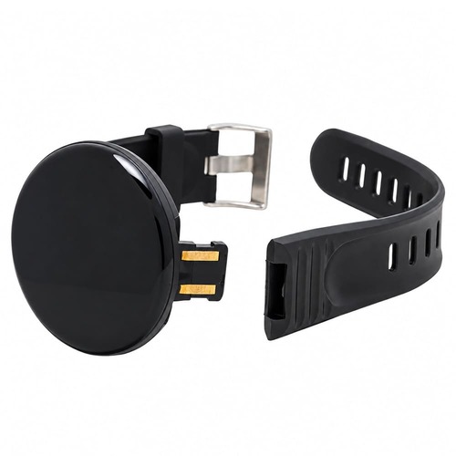 Smartwatch Ônix com Pulseira Emborrachada Personalizado