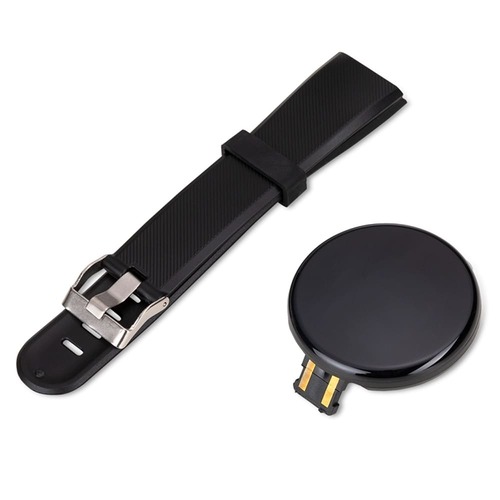 Smartwatch Ônix com Pulseira Emborrachada Personalizado