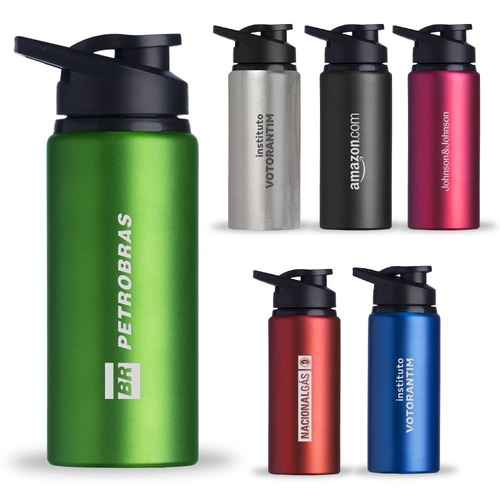 Squeeze Street 650ml Alumínio Fosco com Alça