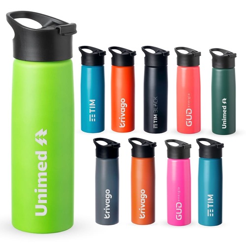 Squeeze Zen 750ml Alumínio Fosco com Alça