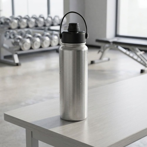 Urban Bottle 800ml Eletrostática Flip Inox